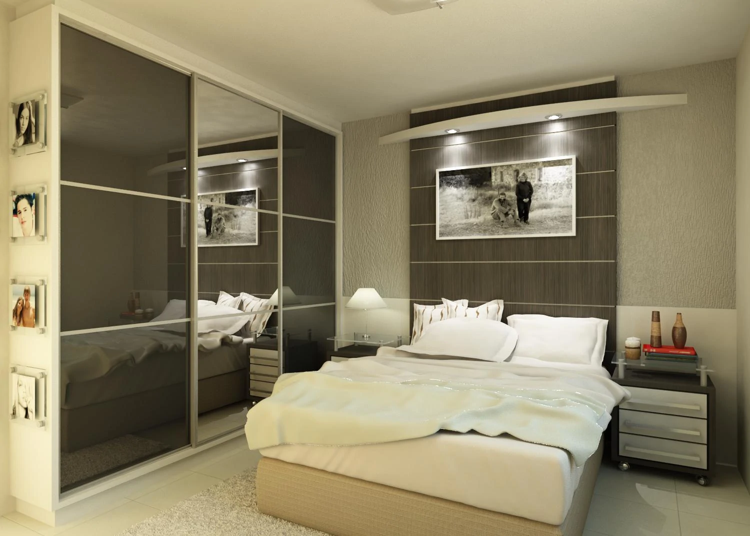 Quarto de Casal — projeto Matrix Interiores